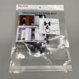 PKLIYH Metal Runners for Sliding Doors, Carbon Steel, Adhesive Installation, Simple Modern Style, 1-3kg Capacity