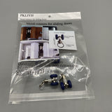 PKLIYH Metal Runners for Sliding Doors, Carbon Steel, Adhesive Installation, Simple Modern Style, 1-3kg Capacity