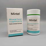 Mintel Mineral food supplements, a comprehensive formula of essential nutrients for overall wellness