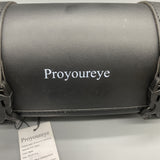 Proyoureye Motorcycle Saddlebags - PVC Leather, Black, 30x10x12cm