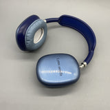 Lytmi Cozyfit Music Headphones, Bluetooth 5.2, 8-12H Playtime, 5-8m Transmission Range, Blue, 3.15×6.18×7.68 Inch