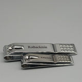 Rotbackmin Nail Clippers - Non-Electric, High-Quality Nail Clippers (2-Pack)