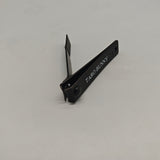 TARO BUNNY Nail Scissors, 79×12mm Precision Stainless Steel Cutter, High Hardness & Toughness, Durable Black Finish, Sharp Manicure Tool for Fingernails and Toenails