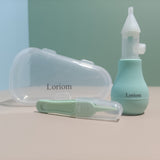 Loriom Nasal aspirators, safe suction, anti-reflux design, for infants and children