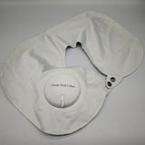 Cloudy Neck Lefaya Neck Pillow, Polyester Fiber + TPU Coating, 19"x12"x4.7", Travel/Home/Car Use, Ergonomic Support for Comfort