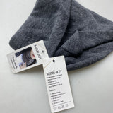 MIMI·JOY Neck Scarfs - Deep Grey Color, Size 28*26 cm