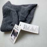 MIMI·JOY Neck Scarfs - Deep Grey Color, Size 28*26 cm