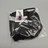 LS Night Gowns - Polyester Fiber, Black, Size S, Comfortable and Stylish Sleepwear for Women