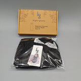 LS Night Gowns - Polyester Fiber, Black, Size S, Comfortable and Stylish Sleepwear for Women