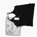 The Key of Honey NIGHTGOWNS - Elegant Lace Detail, Satin Soft Touch & Lightweight Comfort Chemise Sleepwear; Perfect for Home Lounging, Spa Nights & Romantic Evenings; Ideal for Modern Women, Brides & Gift-giving; Black, Size S