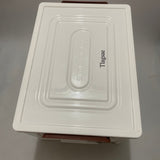Tlagsae Non-metal storage boxes for general use  – Durable, Lightweight, Versatile Non-Metal Organizer for Home & Office Use,36x20x25.5 cm