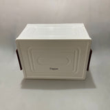 Tlagsae Non-metal storage boxes for general use  – Durable, Lightweight, Versatile Non-Metal Organizer for Home & Office Use,36x20x25.5 cm