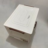 Tlagsae Non-metal storage boxes for general use  – Durable, Lightweight, Versatile Non-Metal Organizer for Home & Office Use,36x20x25.5 cm