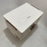 Tlagsae Non-metal storage boxes for general use  – Durable, Lightweight, Versatile Non-Metal Organizer for Home & Office Use,36x20x25.5 cm