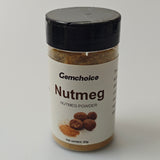 GEMCHOICE Nutmeg Powder - 60g, Pure and Natural Spice