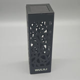 WULILI Outdoor Lamp – Warm LED Light, 0.2W Amorphous Silicon Panel, 600mAh Battery, ABS Waterproof Design, 8-10 Hours Runtime