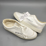 BABULV Outdoor Shoes – White Synthetic Leather Upper, Durable Rubber Sole, Comfortable Hiking Sneakers, US Sizes Available