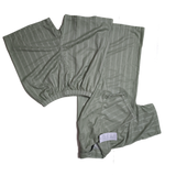 AllureFusion Pajamas - Soft Cotton Fabric, Breathable Green Stripe & Lightweight Comfort Short Sleeve Sleepwear Set for Home Lounging, Summer Nights & Relaxing Weekends; Perfect for Modern Women, Teens & Students; Green Stripe, Size S