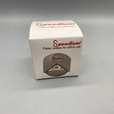 Speedlami Paper Cutters for Office Use, 4mm Round Corner Cutter, Compact 55×60×21mm, Lightweight 30g, Ideal for Business Cards, Greeting Cards, and Photos