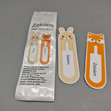 Zeioiov Paper party favors, Cartoon Animal Bookmark Set – 2 Pieces, 13x4cm Premium Paper, Cute Party Favors, School Rewards, Book Accessories & Gifts