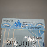 OIQUQUP Party Balloons  – 2 Heart-Shaped & 2 Star Foil Balloons (18”), 5 Latex & 5 Confetti Balloons, Ideal for Birthday, Wedding, and Celebration Decor (75g, 20×15×1cm)