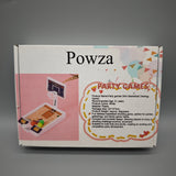 Powza Party Games – 22x13x3cm, White Plastic Party Game, Fun for Kids & Adults