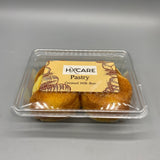 HXCARE Pastry, Coconut Flavor with Smooth Red Bean Filling, Soft & Fluffy Texture, 3-Day Shelf Life, Contains Eggs & Milk