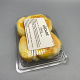 HXCARE Pastry, Coconut Flavor with Smooth Red Bean Filling, Soft & Fluffy Texture, 3-Day Shelf Life, Contains Eggs & Milk