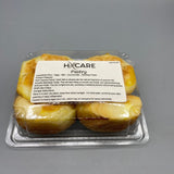 HXCARE Pastry, Coconut Flavor with Smooth Red Bean Filling, Soft & Fluffy Texture, 3-Day Shelf Life, Contains Eggs & Milk