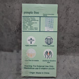 Pimple Free Patches containing non-medicated skin care preparations - Round Transparent Hydrocolloid & PE Acne Cover, Highly Absorbent & Protective Spot Treatment for Blemish Care & Sensitive Skin; 10mm Circular Size (15 Patches) Waterproof & Breathable