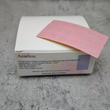 Acneless Patches Containing Non-Medicated Skin Care Preparations - Pink Circular Hydrocolloid Acne Cover with Centella Asiatica Extract; Waterproof & Invisible Blemish Protection for Sensitive Skin; 18 Patches (3x6 Layout)
