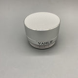 VAHLIF Personal Stereo - White, Bluetooth/USB/TF Card Support, Long Battery Life, Metal Case, 9x4cm