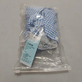 Cindiress Pet Clothings -   Size M, Stylish Blue and White Striped Pattern
