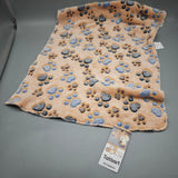 Tattiart Pet Blanket, 40x25cm Cotton Multi-Color Blanket for Dogs and Cats, Soft, Quick-Dry, and Easy to Clean