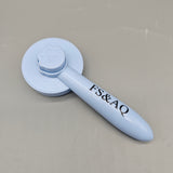 FS&AQ Pet Brushes 10mm178 Steel Pin 140° Curved Design Blue Grooming Tool for Cats and Dogs Daily Shedding Care