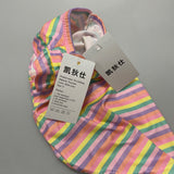 凯狄仕 Pet Clothing - Rainbow Color, S Size - Stylish and Comfortable Polyester Apparel