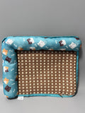 SolarSyne Pet Cushion, 39×32cm Non-Stick Hair, Breathable Moisture-Proof Cooling Mat, Easy-to-Clean, Anti-Slip Durable Design for Dogs and Cats
