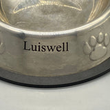 Luiswell  Pet Feeding Bowl - 15x11x4cm, 100g Capacity, Non-Slip Base, Durable & Easy to Clean