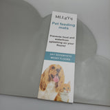 MLLgYq Pet feeding mats, soft and comfortable dining experience for pets