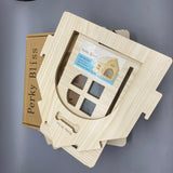 Perky Bliss Pet Furniture , Wooden Pet Bed, 40x39x45cm, Ideal for Pets Under 3kg