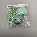 Magnetopia Pet Toys, ABS Plastic Bell & Plush, Elastic String 100cm, 8cm Ball Diameter