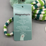 Magnetopia Pet Toys, ABS Plastic Bell & Plush, Elastic String 100cm, 8cm Ball Diameter