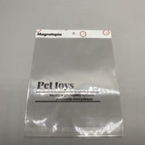 Magnetopia Pet Toys, ABS Plastic Bell & Plush, Elastic String 100cm, 8cm Ball Diameter