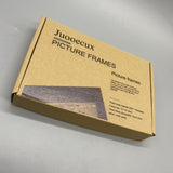 Juooecux Picture Frames - 12x1.5x16 cm MDF & Acrylic Glass Photo Frame, Modern Design with Panel & Backboard