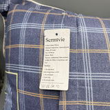 Scrmtvie Pillows, 40×60 cm, Cotton-Polyester Blend with PP Cotton Filling, Antibacterial & Anti-Mite, Ideal for Office, Living Room & Car