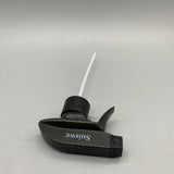 Suiswe Plastic Spray Nozzles - 3-Mode Adjustable Sprayer with Mist, Stream & Off Settings, 24.8x3.2cm, 20cm Tube Length, Fits 3.2cm Bottle Neck, Black