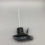 Suiswe Plastic Spray Nozzles - 3-Mode Adjustable Sprayer with Mist, Stream & Off Settings, 24.8x3.2cm, 20cm Tube Length, Fits 3.2cm Bottle Neck, Black