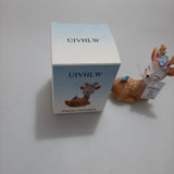 UIVHLW Plastic statuettes - Fawn shape for a cosy home environment