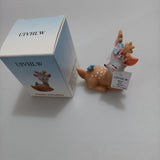 UIVHLW Plastic statuettes - Fawn shape for a cosy home environment