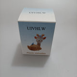 UIVHLW Plastic statuettes - Fawn shape for a cosy home environment